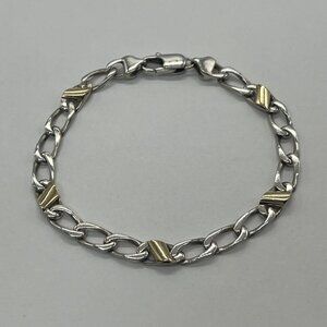Tiffany & Co. Figaro Chain Bracelet YG